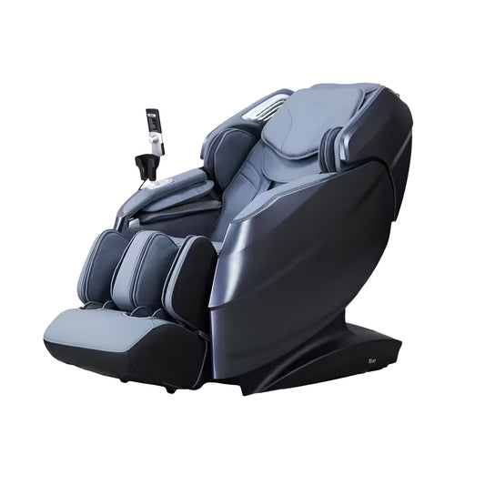 Titan Rejuv 4D Massage Chair | Black Faux Leather | SL-Track | Zero Gravity | Graphene Heat | Voice Control | Bluetooth | Reclining Home Chair