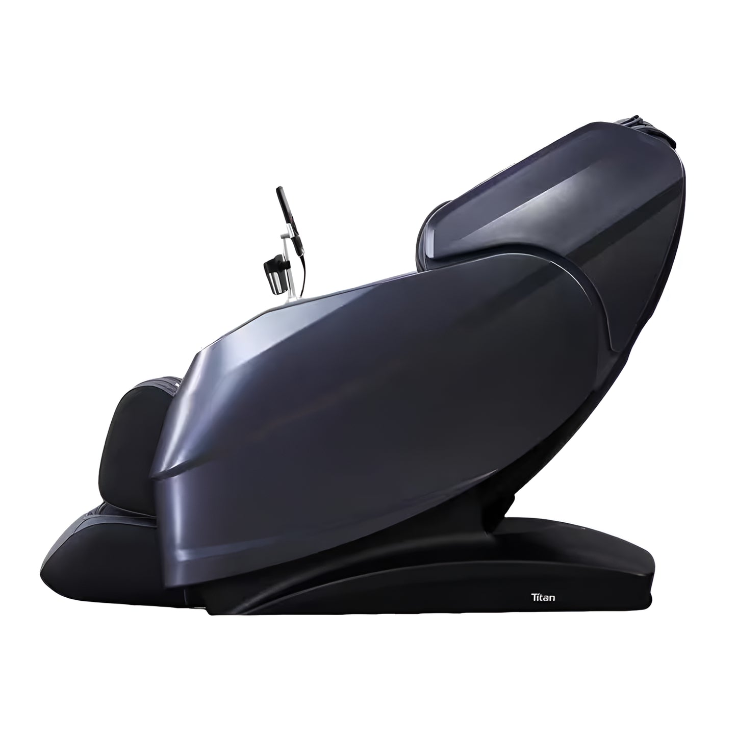 Titan Rejuv 4D Massage Chair | Black Faux Leather | SL-Track | Zero Gravity | Graphene Heat | Voice Control | Bluetooth | Reclining Home Chair